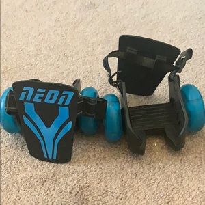 Neon street roller Blue